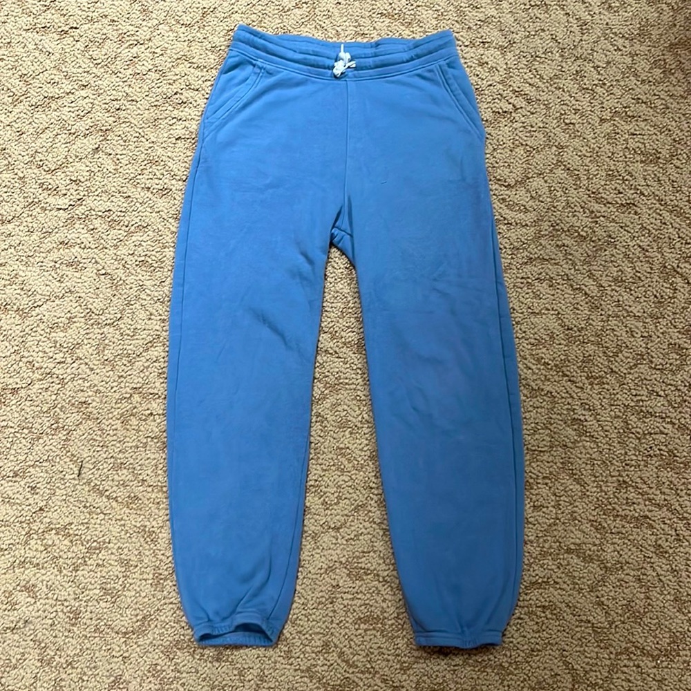 Baby blue sweatpants